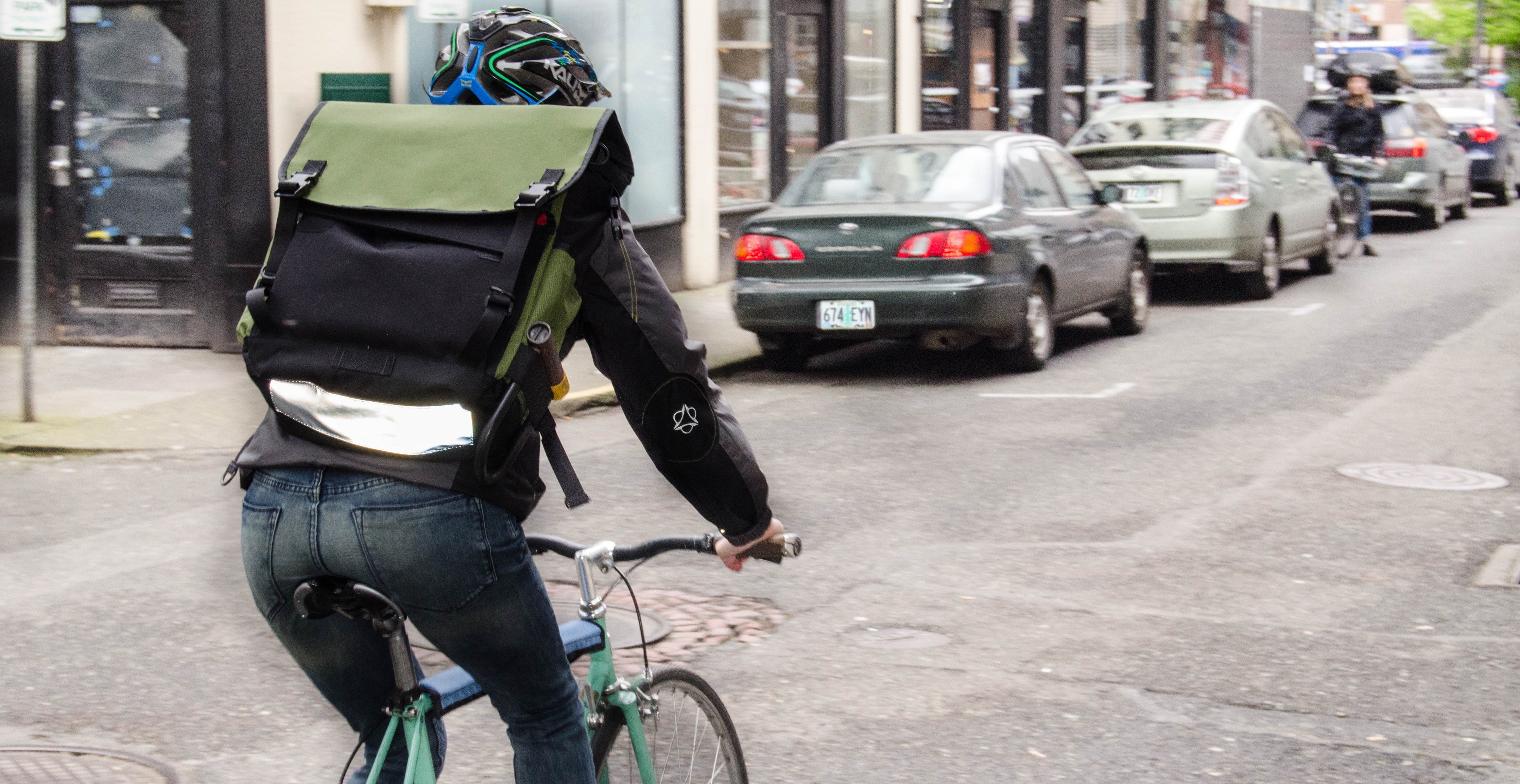 Fashion bicycle backpack