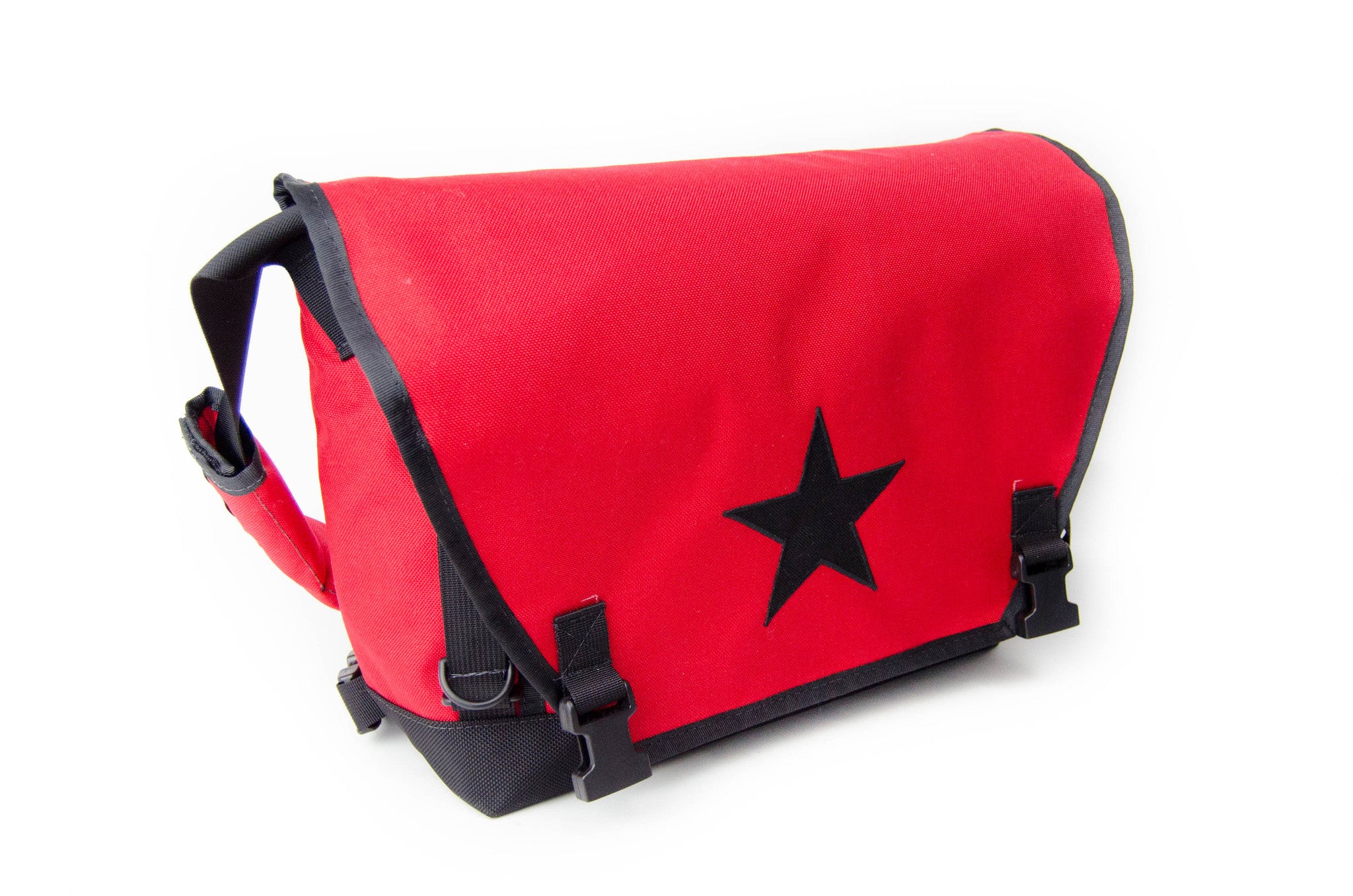 Red Small Messenger Bag – Black Star Bags