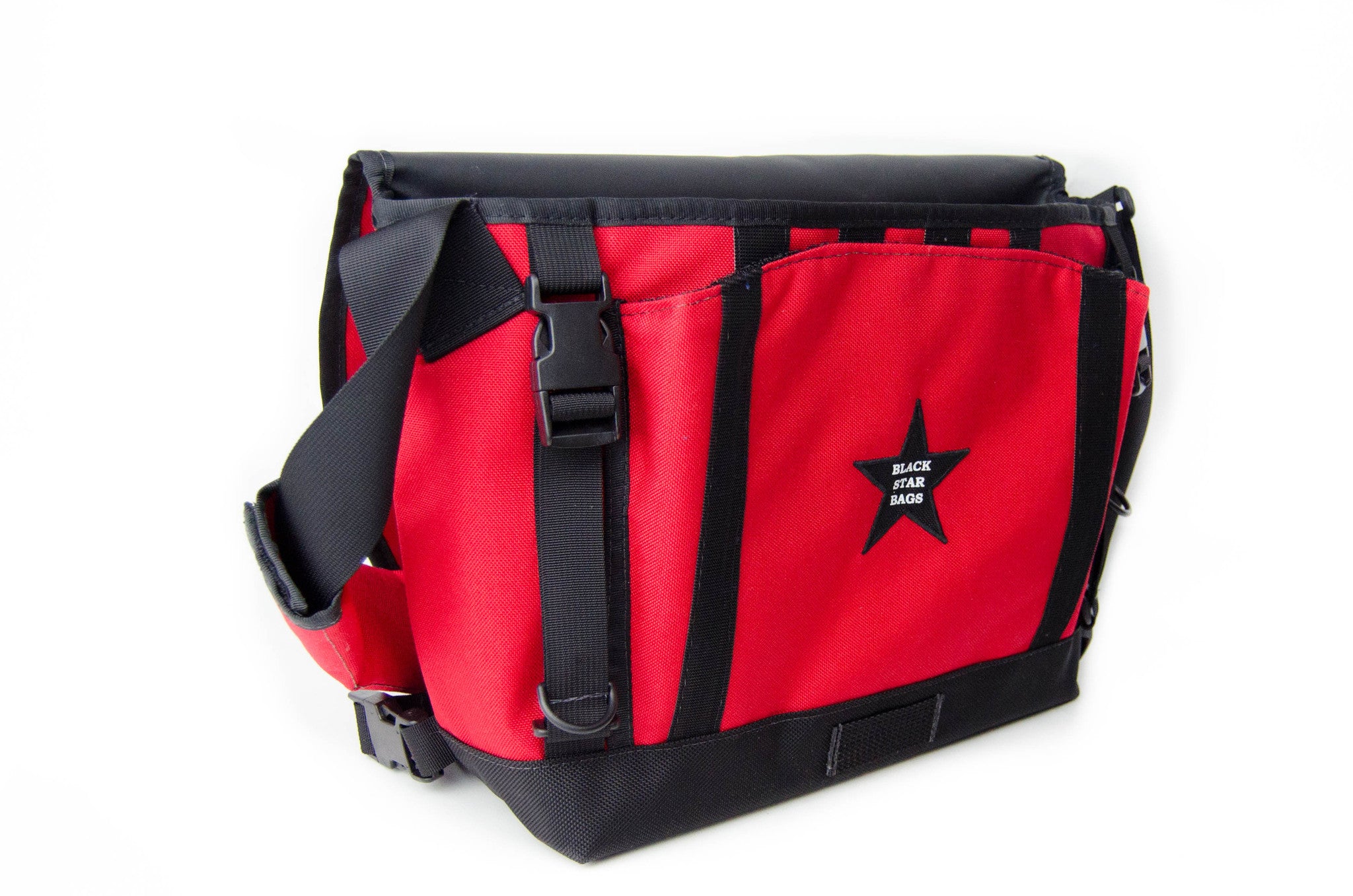Red Small Messenger Bag – Black Star Bags