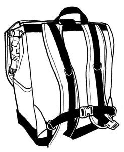 Custom Flap Top Backpack