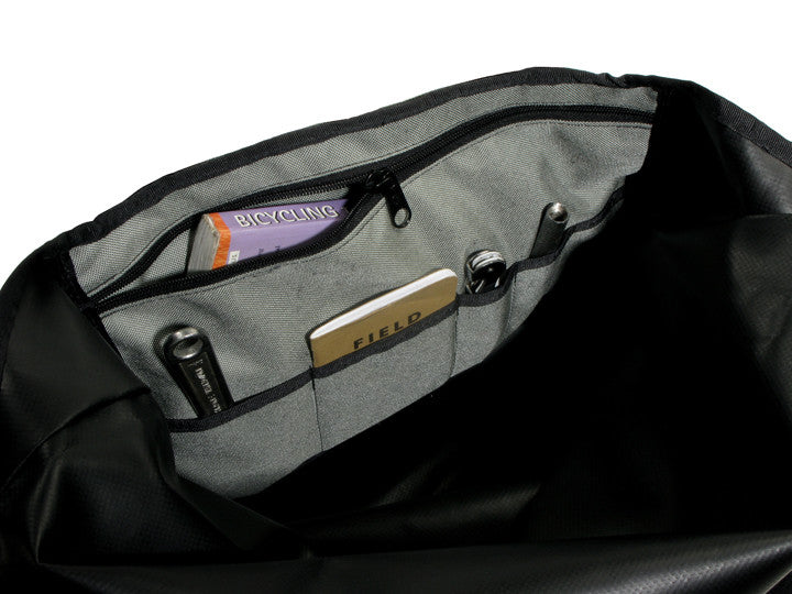 Black Waterproof Messenger Bag – Black Star Bags