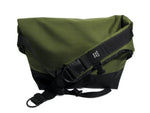 Load image into Gallery viewer, Olive and Black Waterproof Messenger Bag
