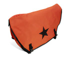 Load image into Gallery viewer, Orange and Black Waterproof Messenger Bag
