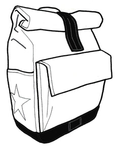 Custom Roll Top Backpack